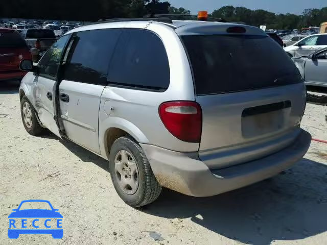 2001 DODGE CARAVAN 1B4GP25391B230826 image 2