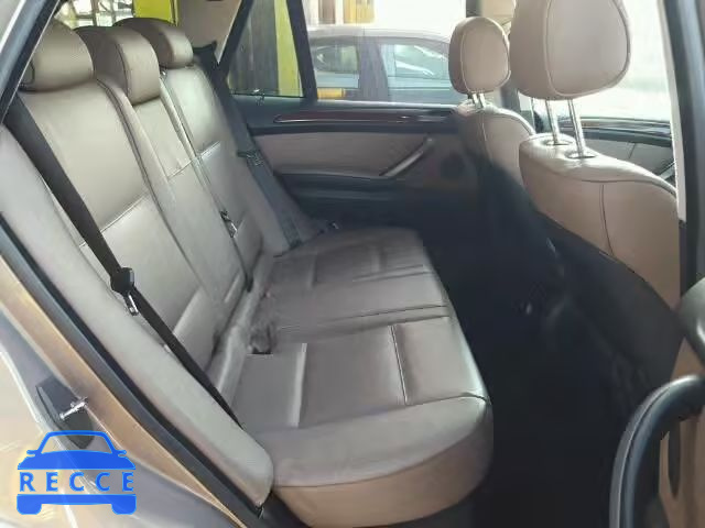 2006 BMW X5 5UXFA13536LY38937 зображення 5