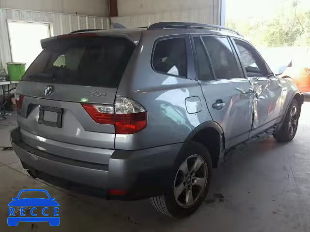 2007 BMW X3 WBXPC93427WF03177 зображення 3