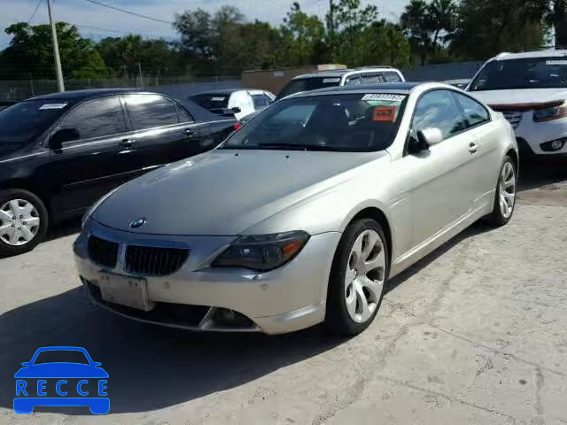 2005 BMW 645 WBAEH73485B191245 зображення 1