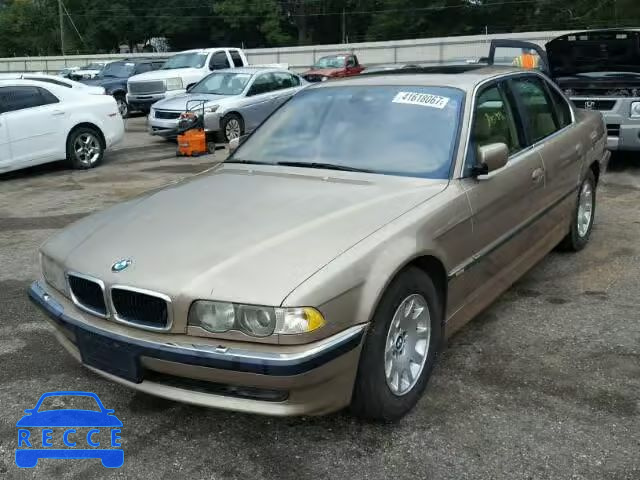 2001 BMW 740 WBAGG83471DN81513 зображення 1