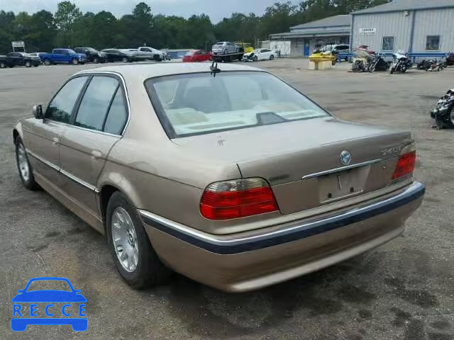 2001 BMW 740 WBAGG83471DN81513 image 2
