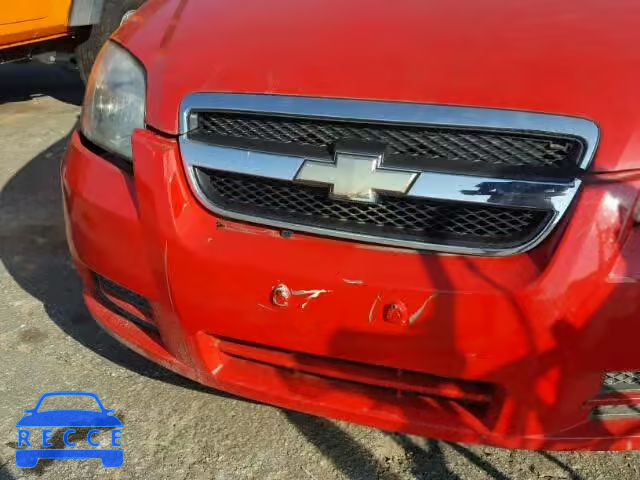 2010 CHEVROLET AVEO KL1TD5DE6AB111072 зображення 8