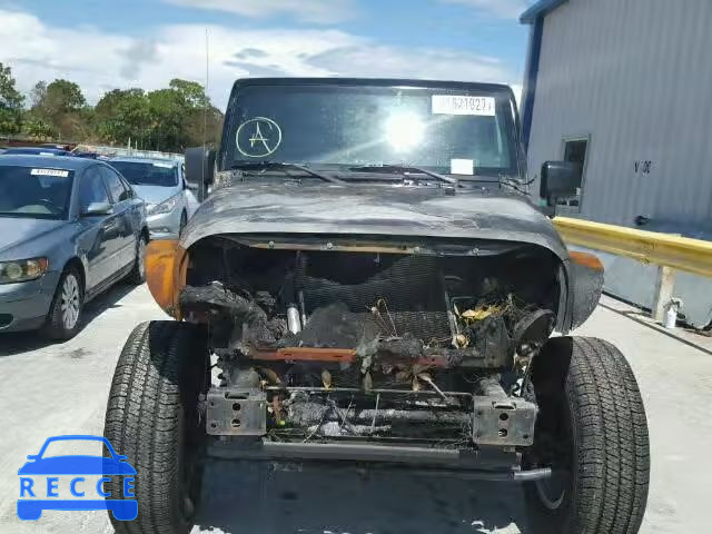 2008 JEEP WRANGLER 1J4GA64138L590362 image 8