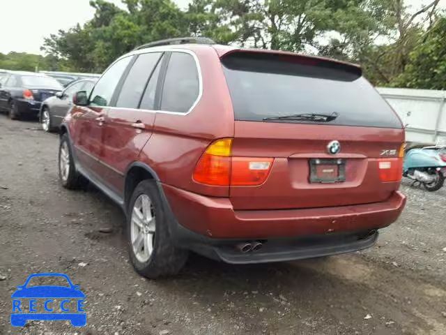 2003 BMW X5 5UXFB33583LH46956 image 2