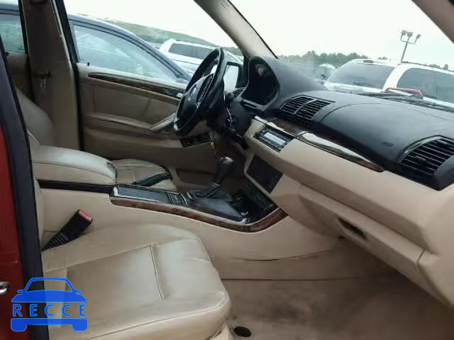 2003 BMW X5 5UXFB33583LH46956 зображення 4