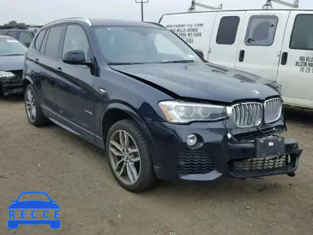 2016 BMW X3 5UXWX7C51G0R18290 зображення 0