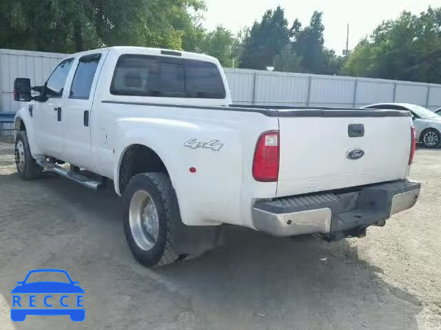 2008 FORD F450 1FTXW43R08EB02184 зображення 2