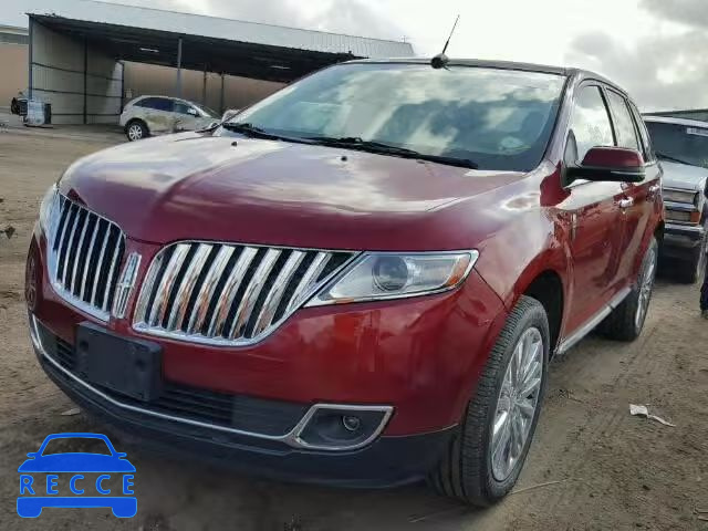 2013 LINCOLN MKX 2LMDJ8JKXDBL45893 зображення 1