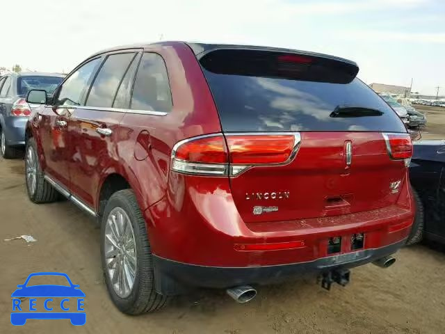2013 LINCOLN MKX 2LMDJ8JKXDBL45893 зображення 2