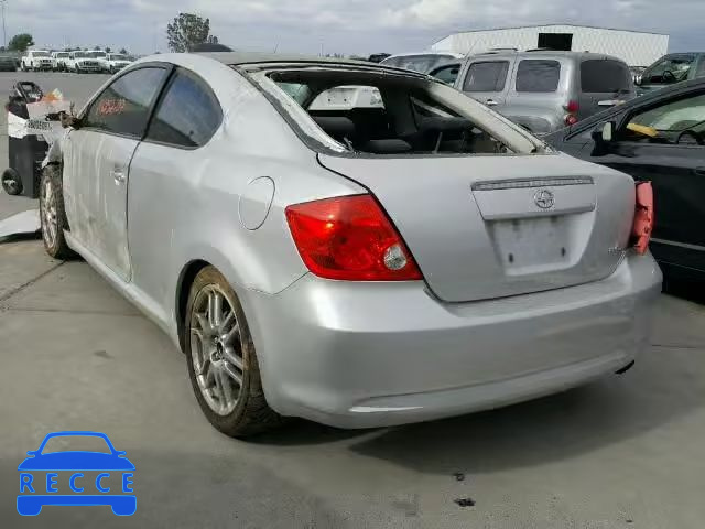 2007 TOYOTA SCION JTKDE177270181990 image 2