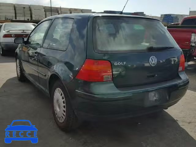 2000 VOLKSWAGEN GOLF WVWBC21J2YW516744 image 2