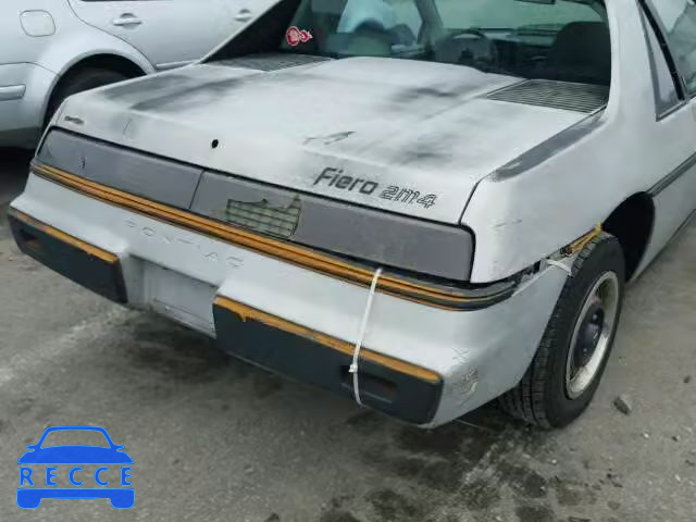 1985 PONTIAC FIERO 1G2PE37R5FP246844 image 8