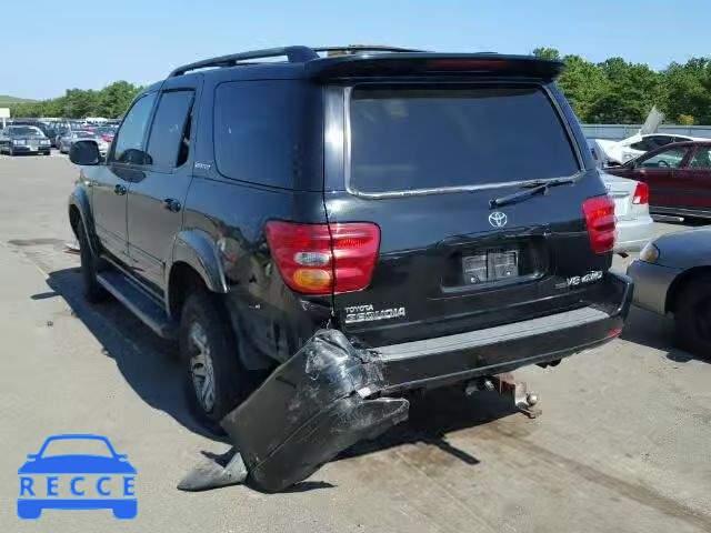 2004 TOYOTA SEQUOIA 5TDBT48A44S219292 зображення 2