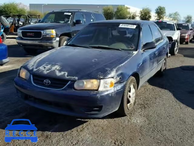 2001 TOYOTA COROLLA 1NXBR12E81Z453687 image 1