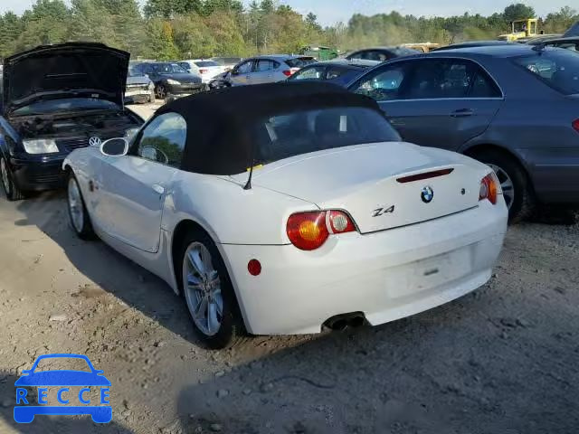 2003 BMW Z4 4USBT53473LT23437 image 2