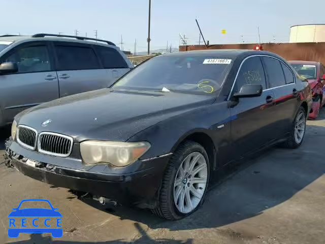 2004 BMW 745 WBAGL63444DP69085 зображення 1