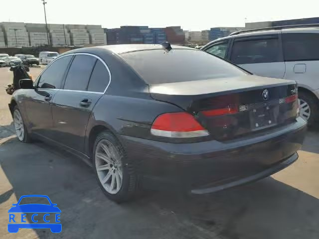 2004 BMW 745 WBAGL63444DP69085 зображення 2