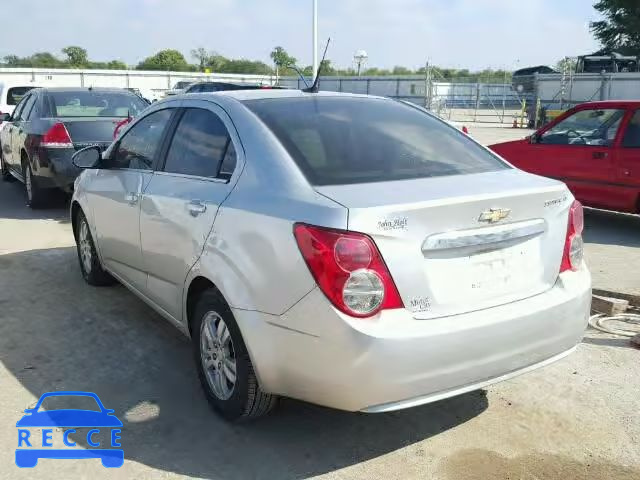 2012 CHEVROLET SONIC 1G1JC5SH9C4113527 image 2