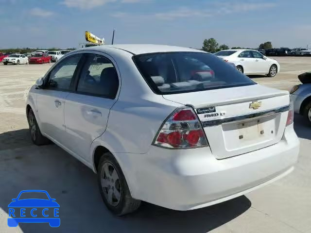 2009 CHEVROLET AVEO KL1TD56E09B641031 image 2