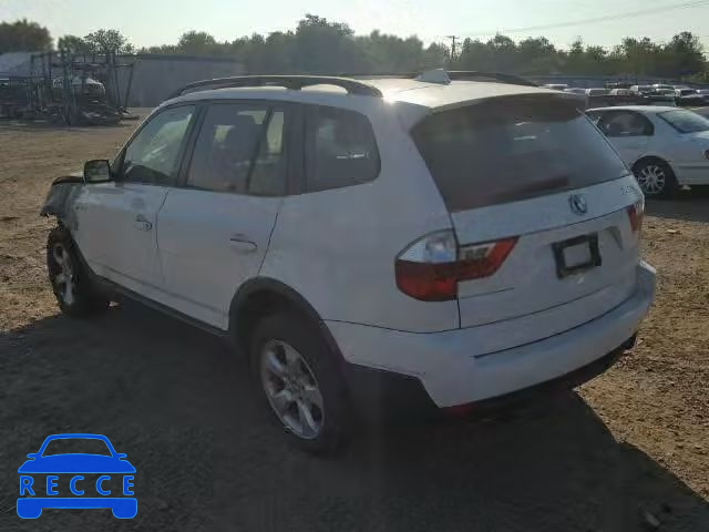 2007 BMW X3 WBXPC93467WF00153 image 2