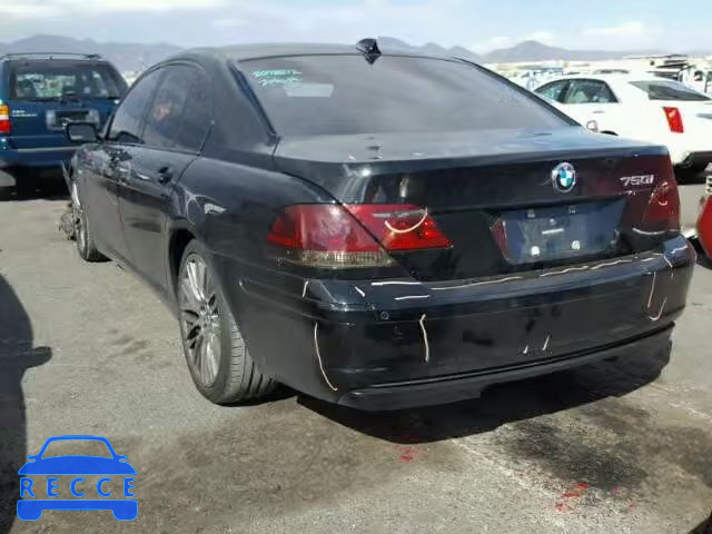 2007 BMW 750I WBAHL835X7DT09300 image 2