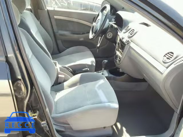 2005 SUZUKI FORENZA KL5JD86ZX5K111508 image 4