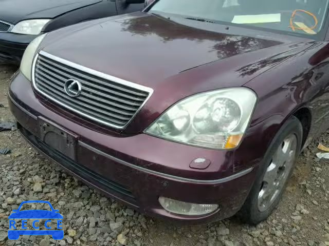 2001 LEXUS LS JTHBN30F310004205 image 8