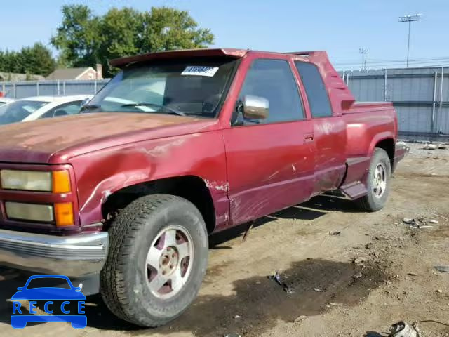 1992 CHEVROLET GMT-400 2GCEK19K1N1101151 image 8