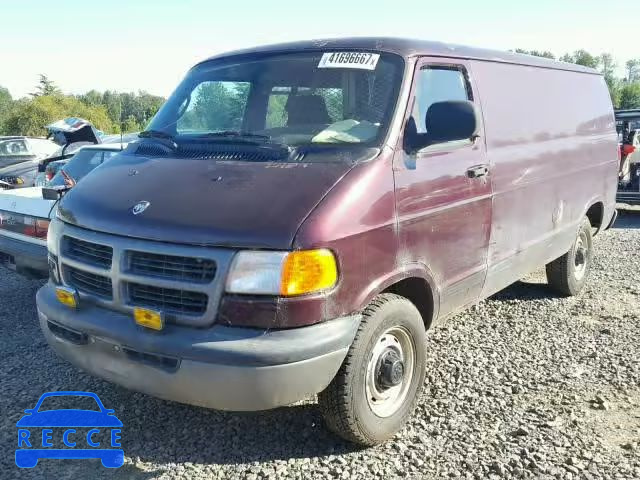 2001 DODGE RAM VAN 2B7JB21Y61K528107 зображення 1