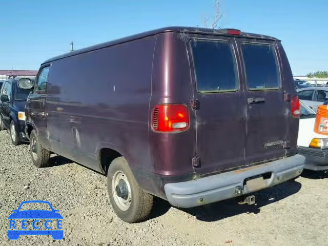 2001 DODGE RAM VAN 2B7JB21Y61K528107 image 2