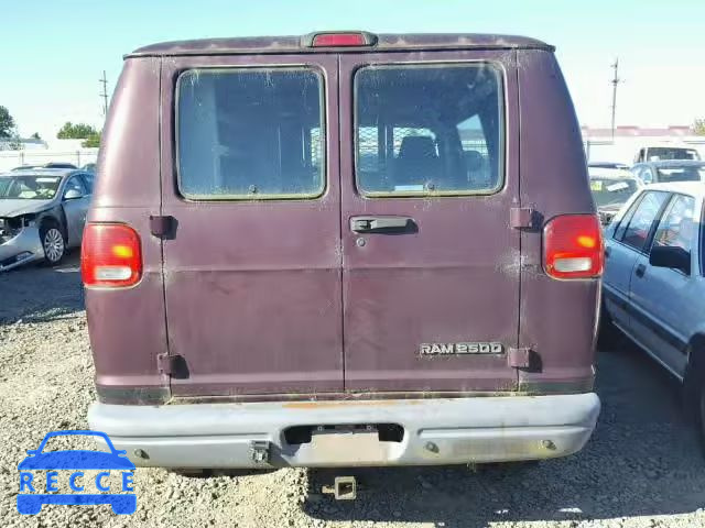 2001 DODGE RAM VAN 2B7JB21Y61K528107 зображення 8