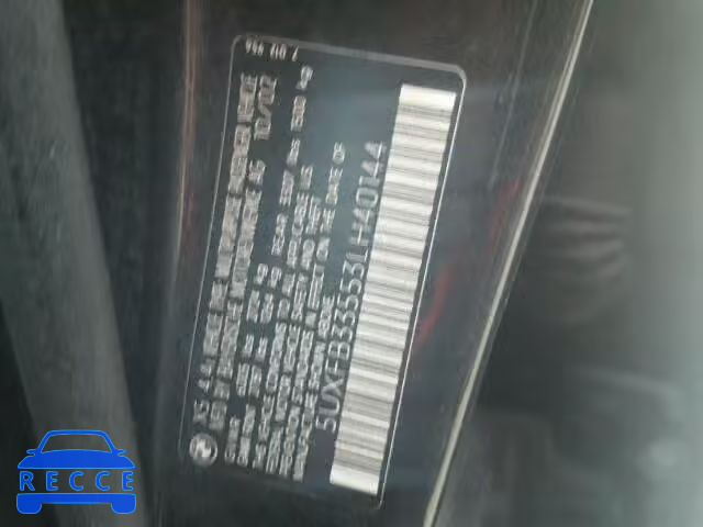 2003 BMW X5 5UXFB33553LH40144 зображення 9
