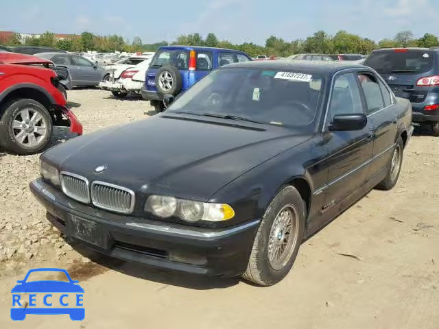 2001 BMW 740 WBAGG834X1DN86673 image 1
