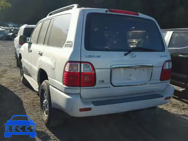 2002 LEXUS LX JTJHT00WX23518646 Bild 2