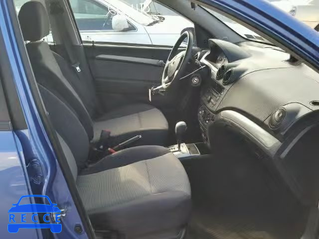 2009 CHEVROLET AVEO KL1TD66E19B317592 зображення 4