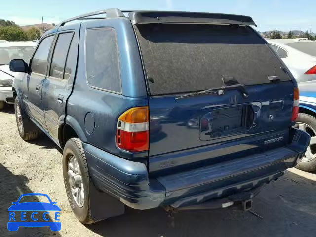 2000 HONDA PASSPORT 4S6DM58W1Y4414746 image 2