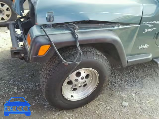 1999 JEEP WRANGLER / 1J4FY19S8XP441139 зображення 8