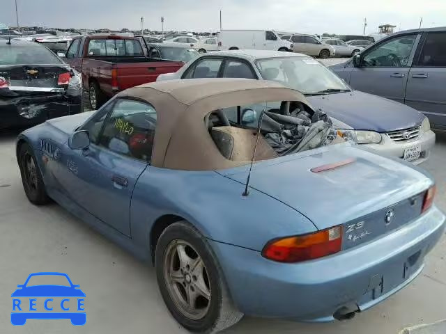 1998 BMW Z3 4USCH7326WLE07563 image 2