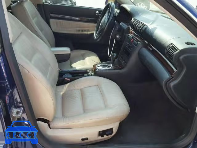 2001 AUDI A4 WAUKH68D01A135869 image 4