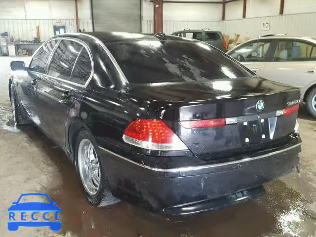 2003 BMW 745 WBAGN63433DS44222 image 2