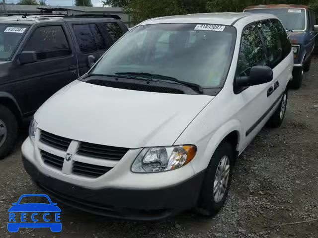 2007 DODGE CARAVAN 1D4GP25B07B217341 зображення 1