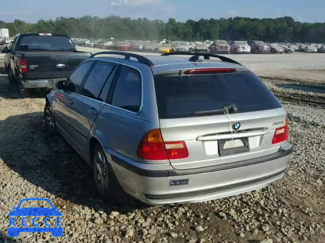 2001 BMW 3 SERIES WBAAW33461ET40922 Bild 2