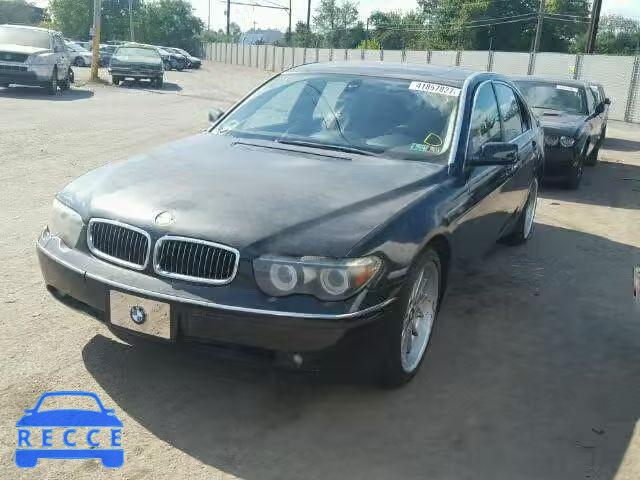 2005 BMW 745 WBAGN63585DS57785 image 1