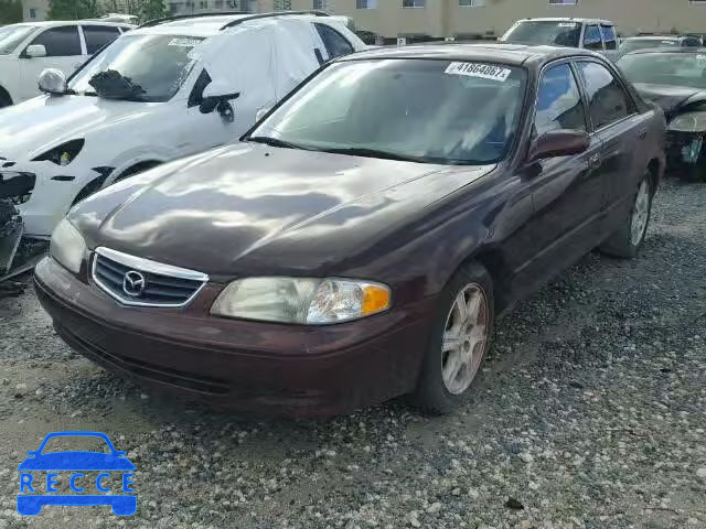 2000 MAZDA 626 1YVGF22F6Y5106021 image 1