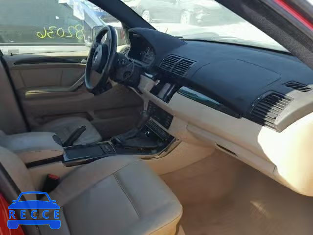 2005 BMW X5 5UXFB535X5LV19618 зображення 4