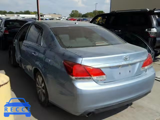 2011 TOYOTA AVALON 4T1BK3DB0BU411874 зображення 2