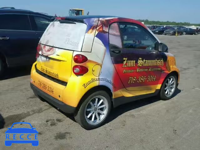 2008 SMART FORTWO WMEEJ31X58K111323 image 3