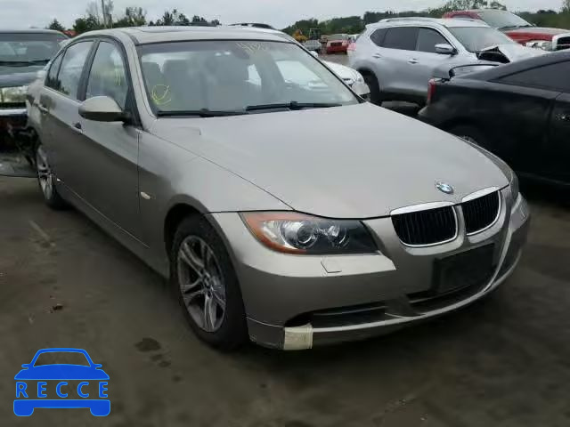 2008 BMW 328 WBAVC93508K039967 зображення 0