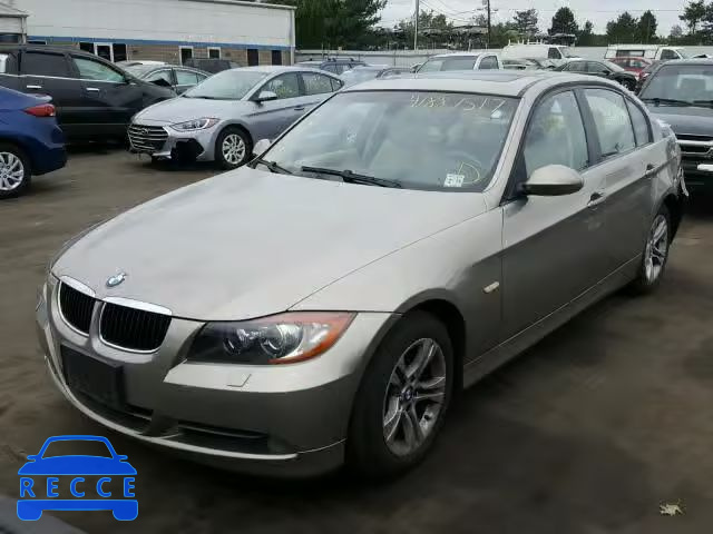 2008 BMW 328 WBAVC93508K039967 зображення 1